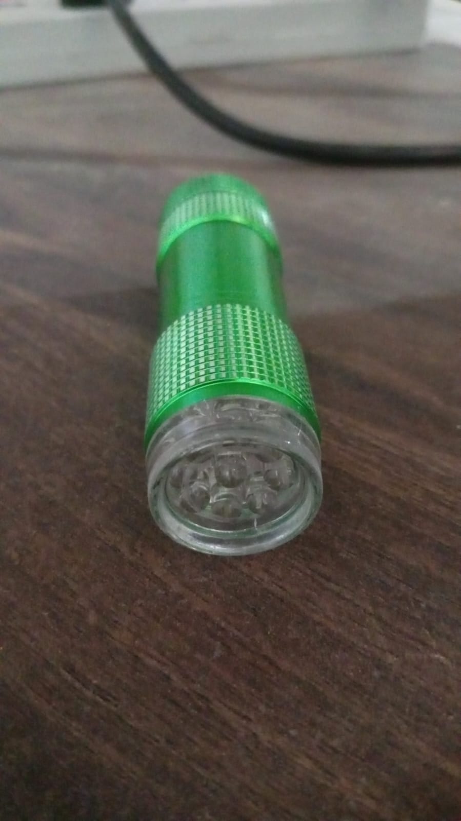 Super-bright Mini 9 Led Bulb Pocket Torches - Small Torch Flashlight For Camping Hiking Diy Travelling Outdoors And More3 Battery Operated (Battery Not Included 1 Pc) - Springkart 