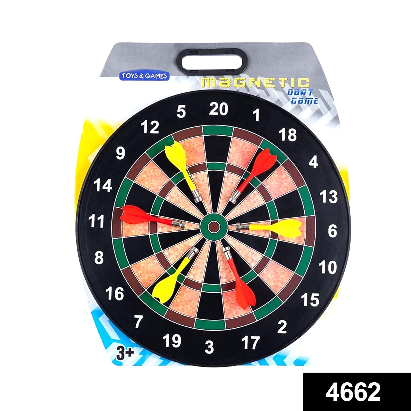 4662 Portable Magnetic Score Dart Board Set - Springkart 