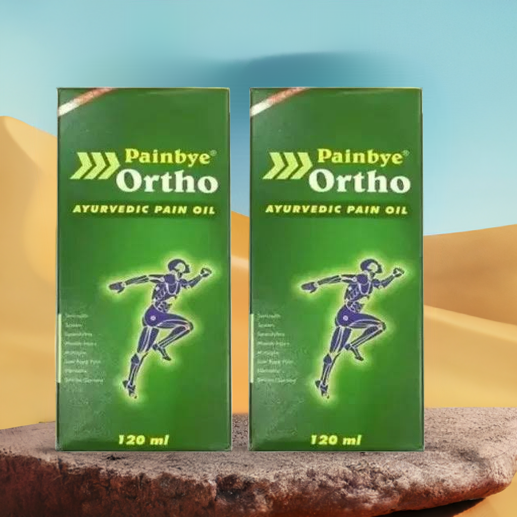 ORTHO AYURVEDIC PAIN OIL 120 ML PACK OF 2