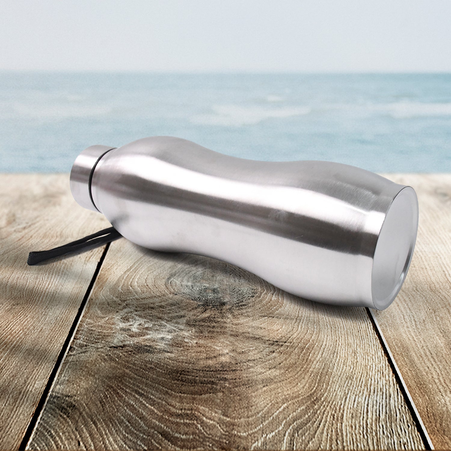 Stainless Steel Double Wall Vacuum-insulated Drink Water Bottle (1000 Ml) - Springkart 