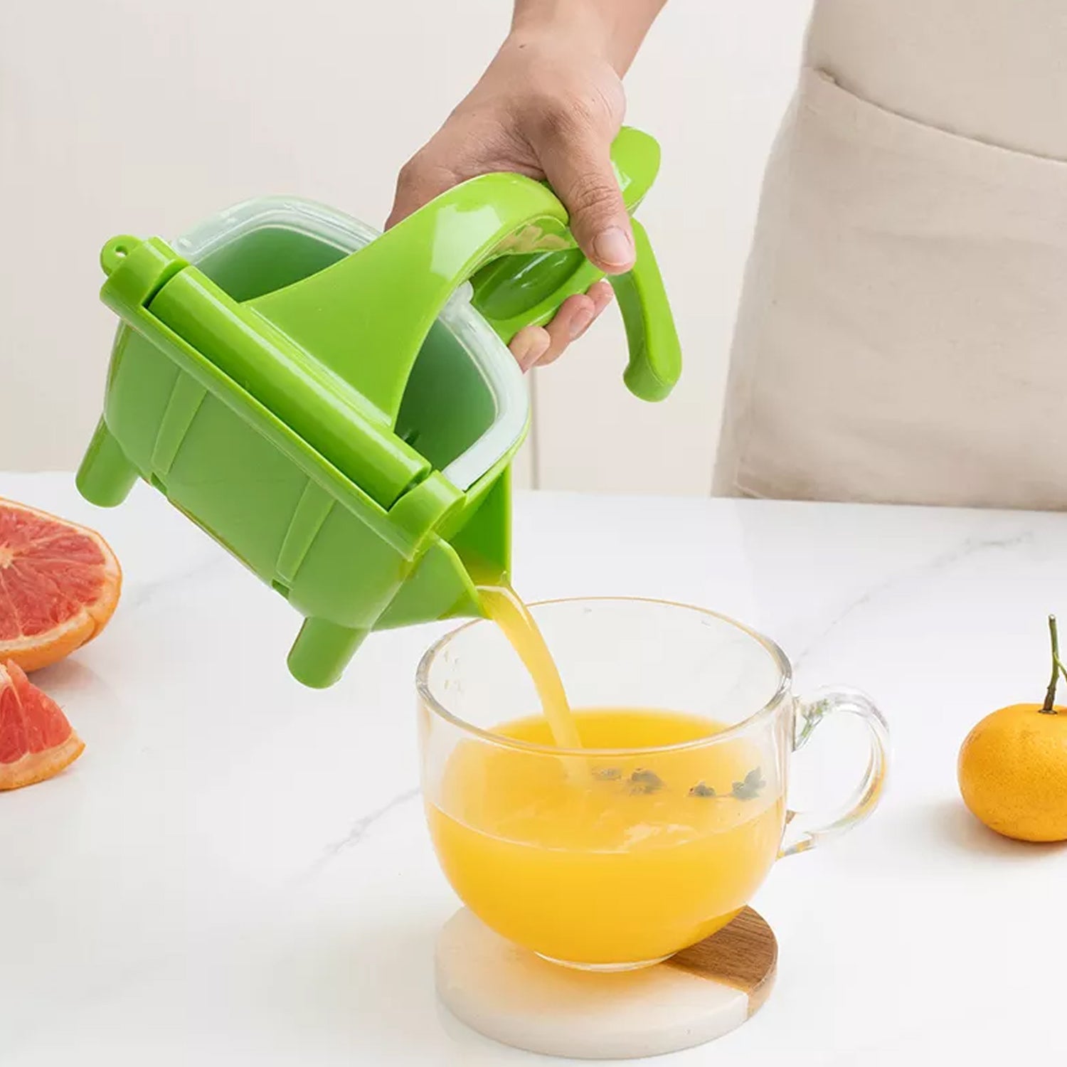 2337 Heavy Duty Juice Press Squeezer With Juicers (Multicoloured) - Springkart 