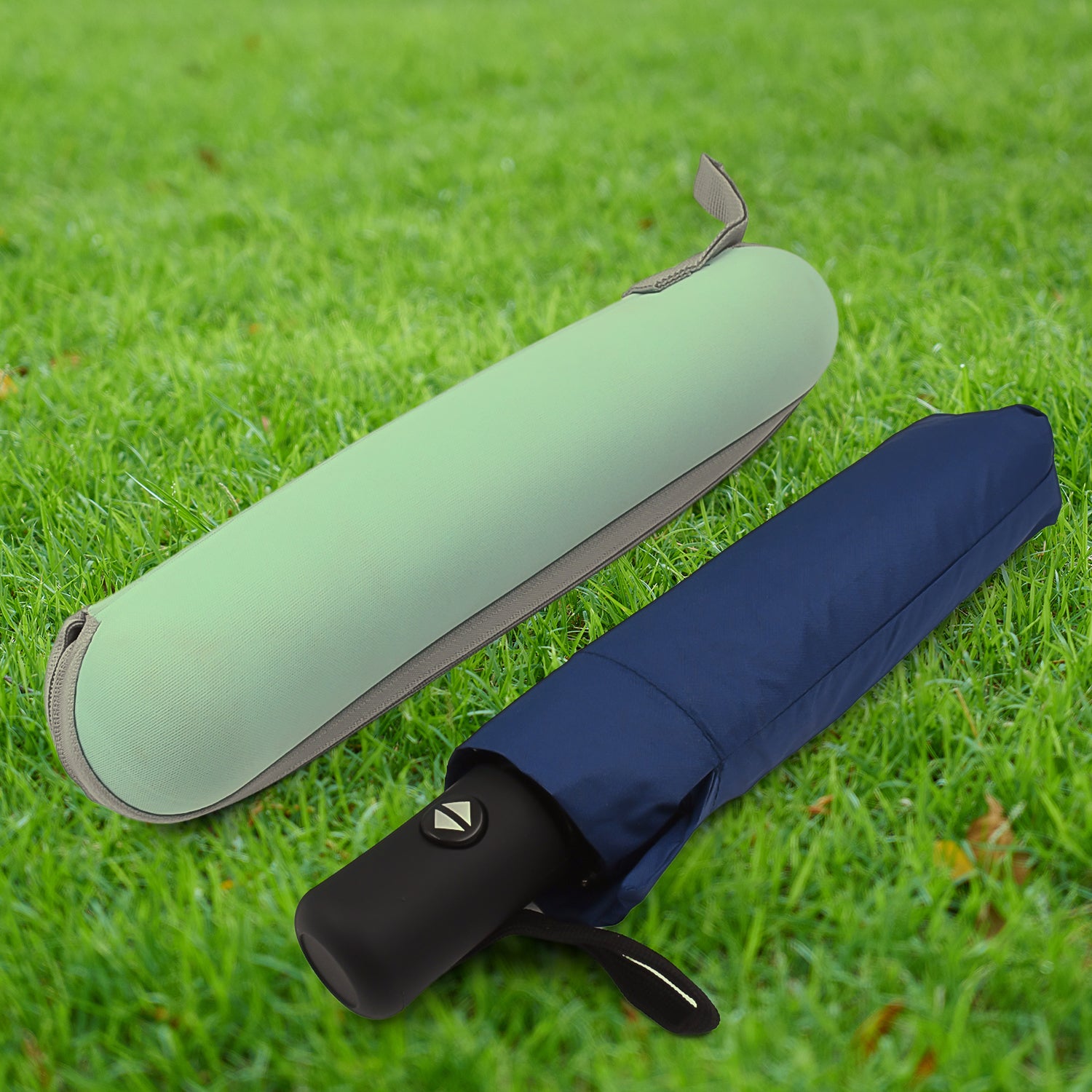 2-fold Manual Open Umbrella (Umbrella With Case 1 Set Mix Color) - Springkart 