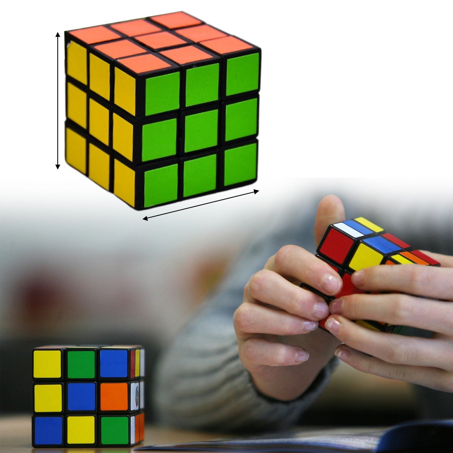 4022 1pc Mini Cube Puzzle Game For Boy And Girl Magic Cube For Birthday Gift - Springkart 