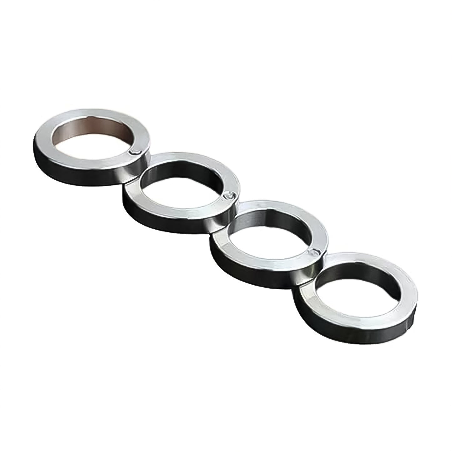 Portable 4 Finger Ring Unique Rotating Folding Ring (1 Set) - Springkart 