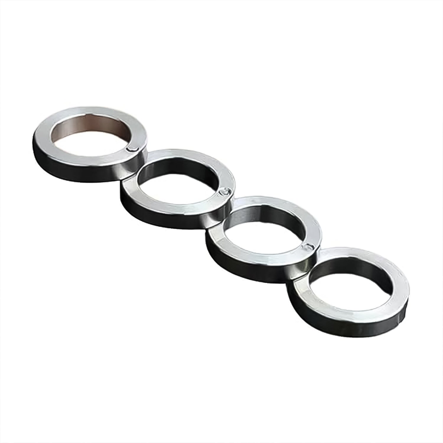 Portable 4 Finger Ring Unique Rotating Folding Ring (1 Set) - Springkart 