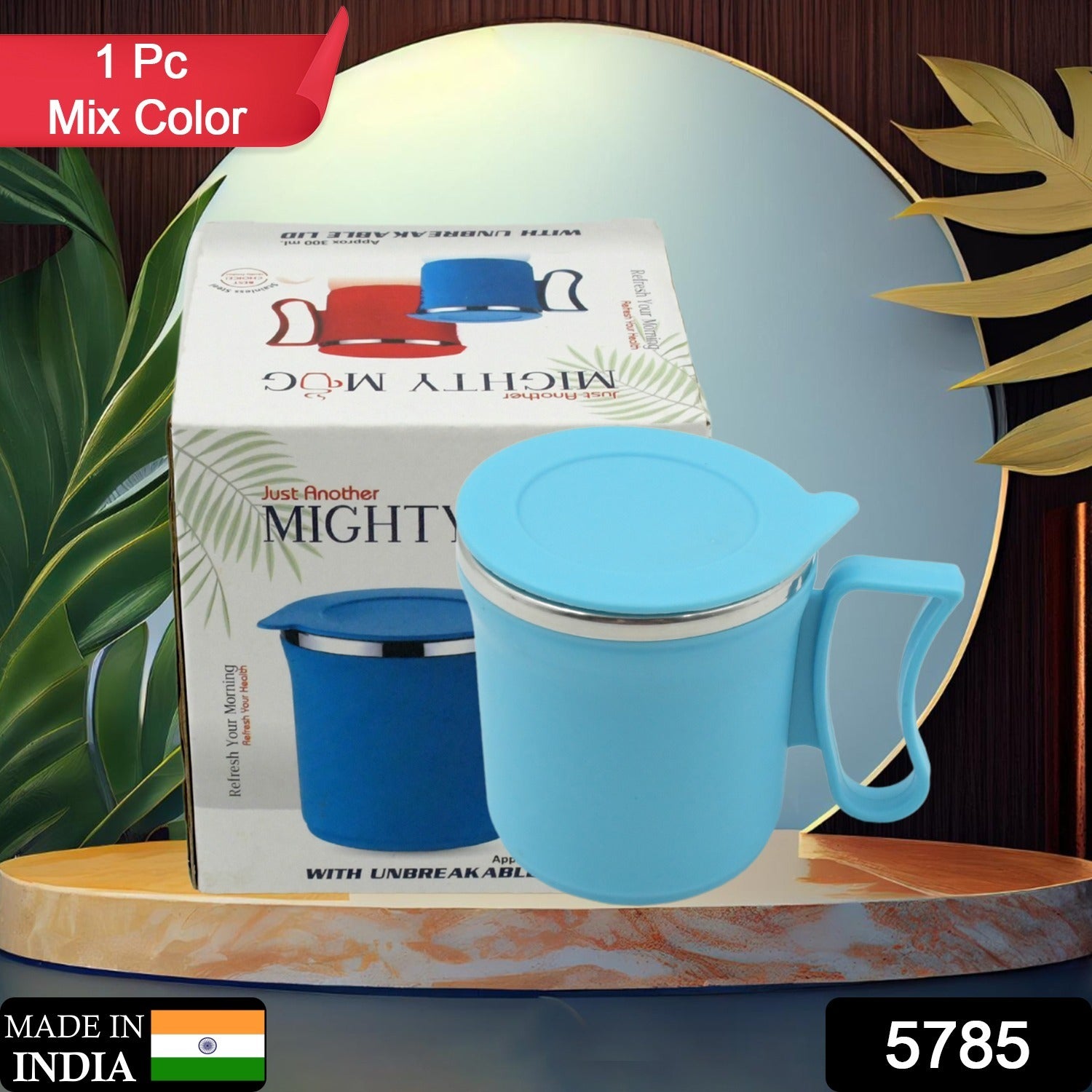 Stainless Steel Lid Cover Hot Coffeetea Mug Hot Insulated Double Wall Stainless Steel Coffee And Milk Cup With Lid - Coffee Cup Approx 250 Ml 300 Ml ( 1 Pc Mix Color) - Springkart 