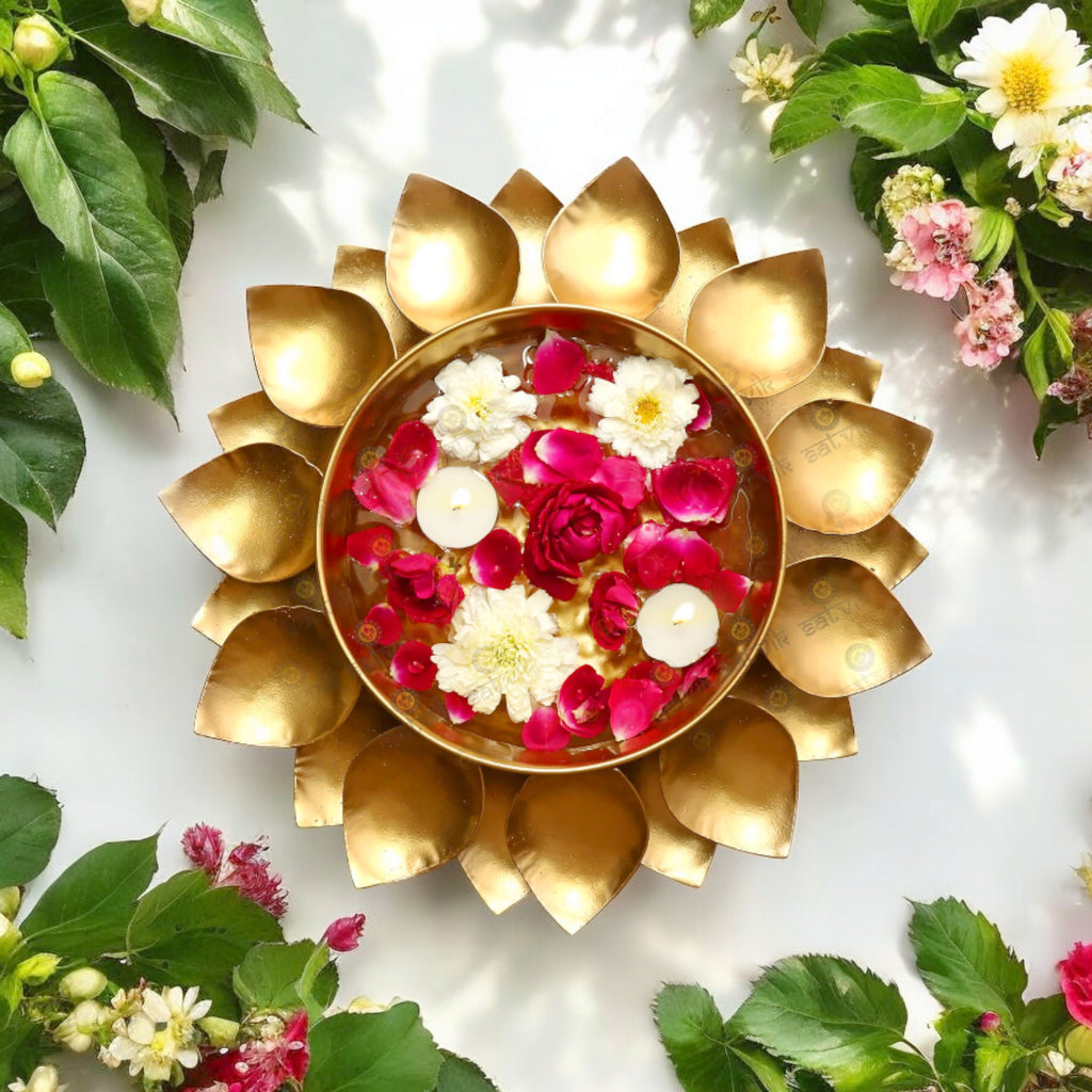 Decorative Metal Urli for home decor at best price