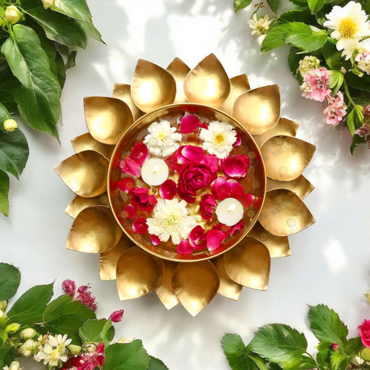 Decorative Metal Urli for home decor at best price