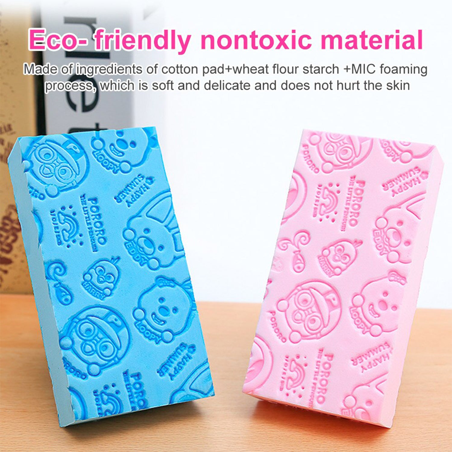 6234 Ultra Soft Exfoliating Sponge Dead Skin Remover Sponge For Body Face Scrubber For Women And Men - Springkart 