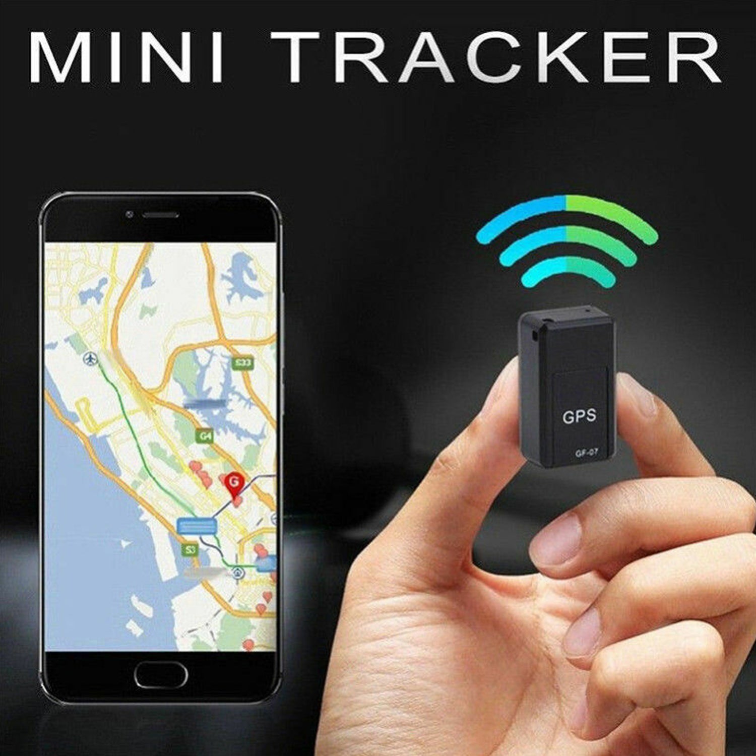 Car Gps Tracking Device With Voice Recording (1 Pc) - Springkart 