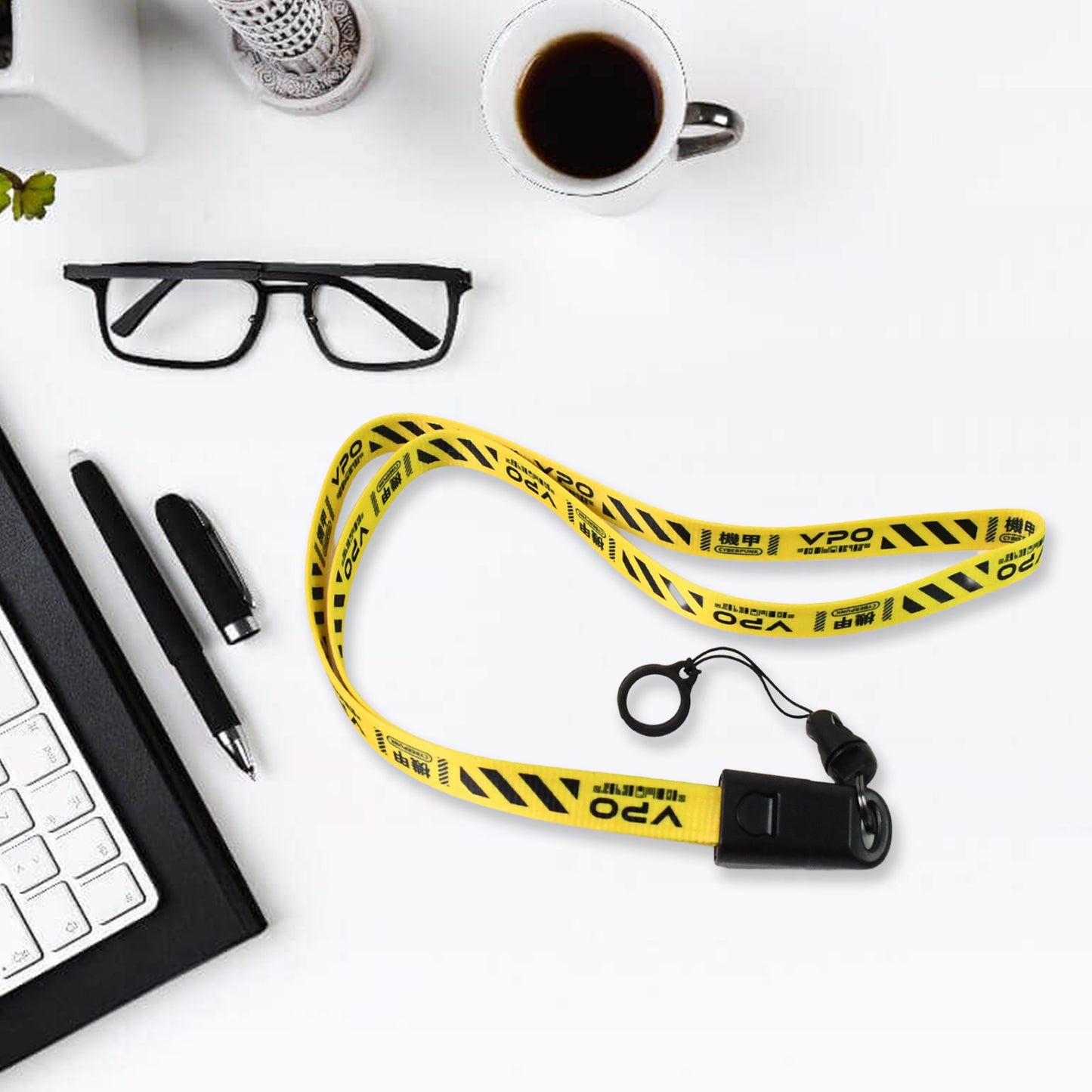 2 In 1 Lanyard Strap Usb Charging Cable (1 Pc) - Springkart 