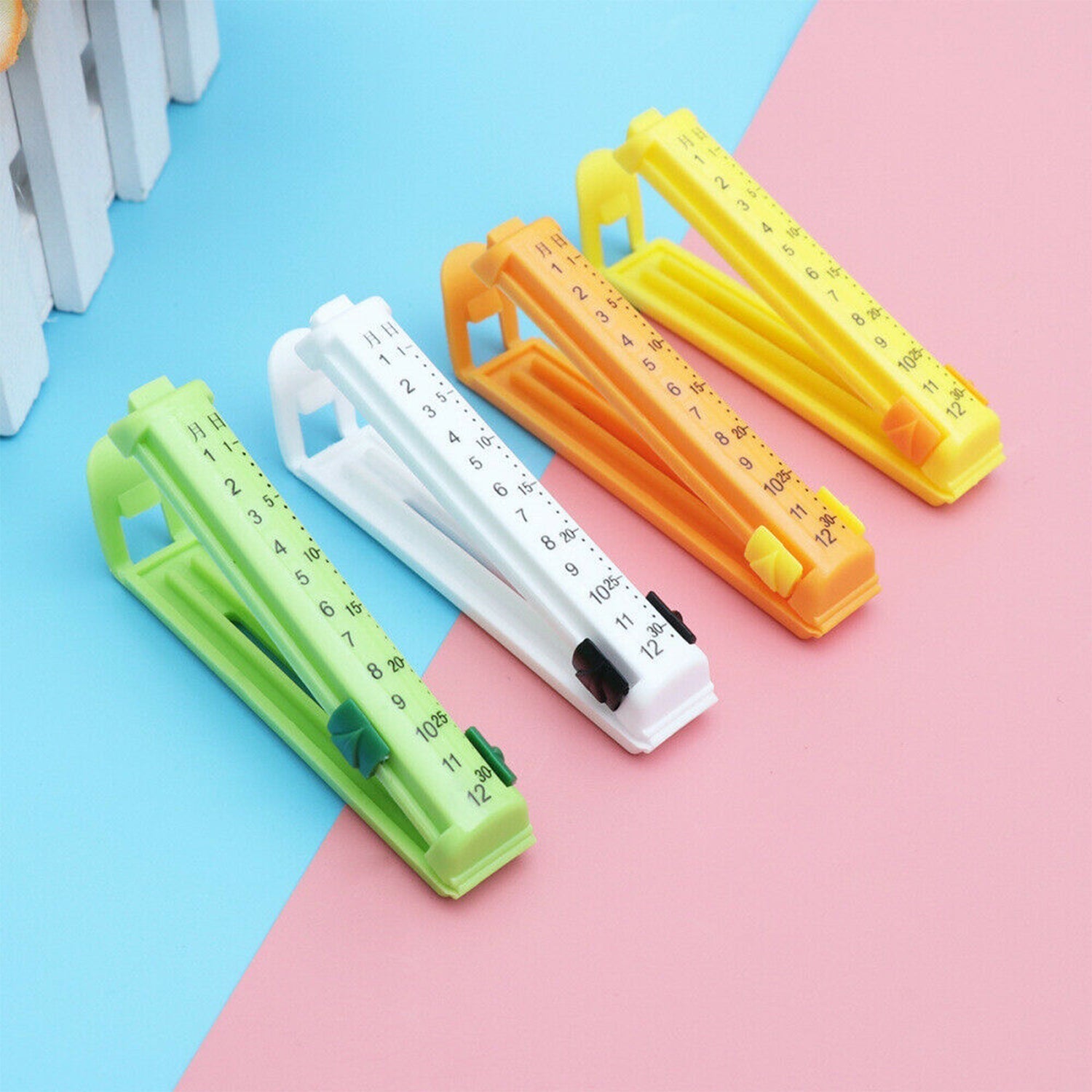 6309 4 Pc Food Sealing Clip Used For Sealing Of Packed Food Stuffs And Items To Prevent Them From Contamination. - Springkart 