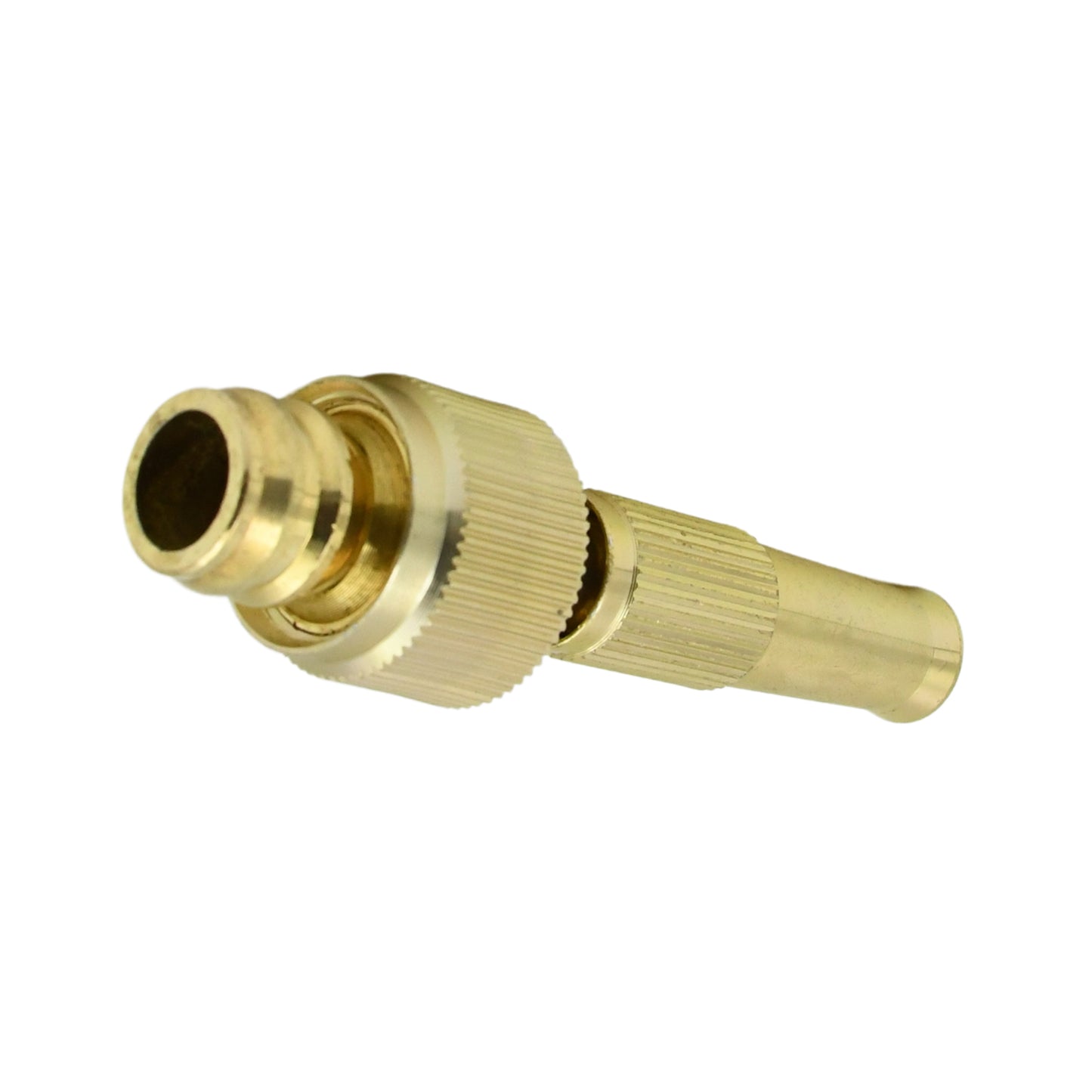 7588 Water Spray Nozzle For Water Pipe Booster Nozzle For Car Wash Nozzle With High Pressure Water Adjustable Brass Nozzle Water Spray Gun For Gardening Watering Tools - Springkart 