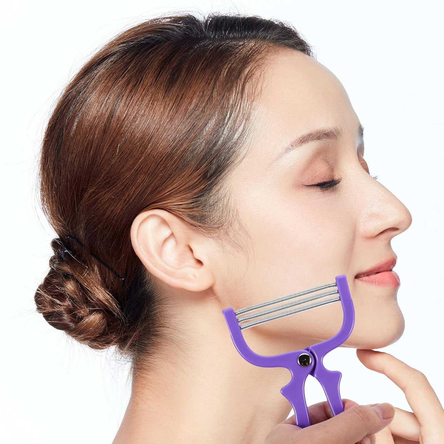 Facial Hair Remover Depilator Threading Hair Removal Face (1 Pc) - Springkart 