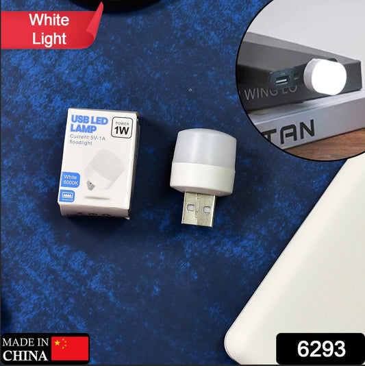 6293 Usb Led Lamp Night Light Plug In Small Led Nightlight Mini Portable For Pc And Laptop. - Springkart 