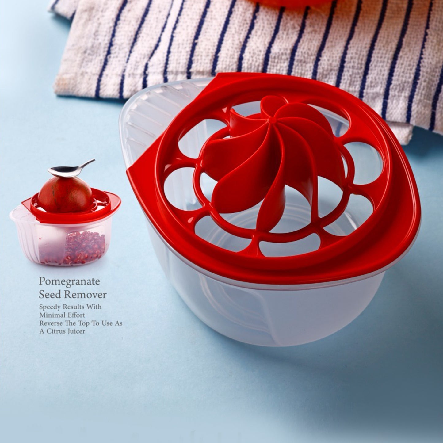 Apex Vita Pomegranate Seed Remover Citrus Juicer (2 In 1). - Springkart 