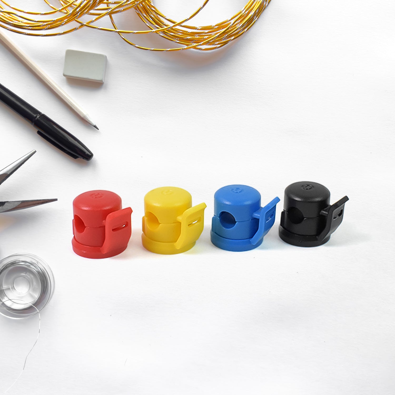 Cable Holder Adhesive Cable Organizer For Cable Management (4 Pcs Set) - Springkart 