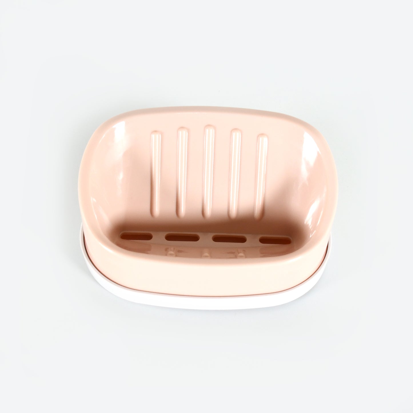 Soap Container Soap Box Household Kitchen And Bathroom Can Use Pp Material Drain Box Double Soap Dish For Bathroom Shower Home Outdoor Camping (1 Pc) - Springkart 