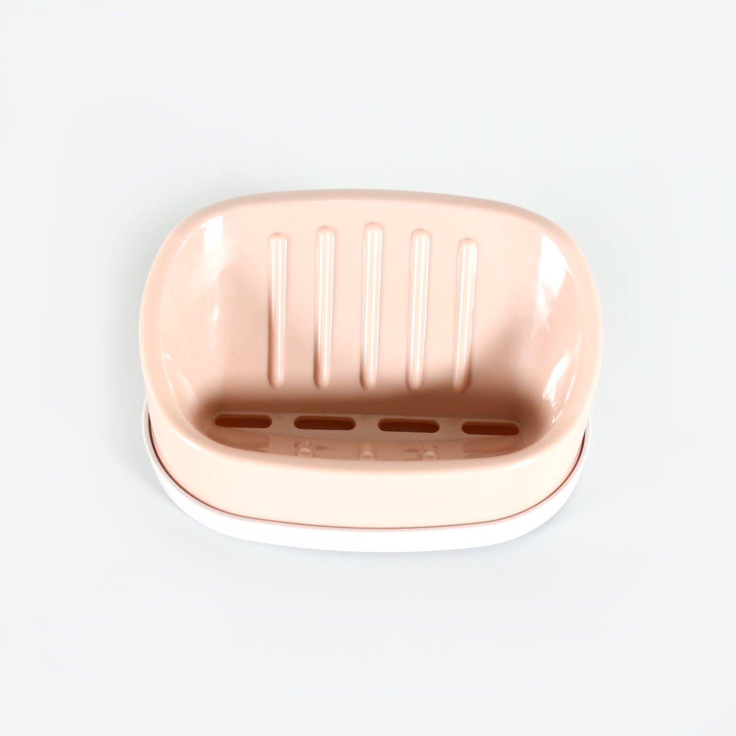 Soap Container Soap Box Household Kitchen And Bathroom Can Use Pp Material Drain Box Double Soap Dish For Bathroom Shower Home Outdoor Camping (1 Pc) - Springkart 