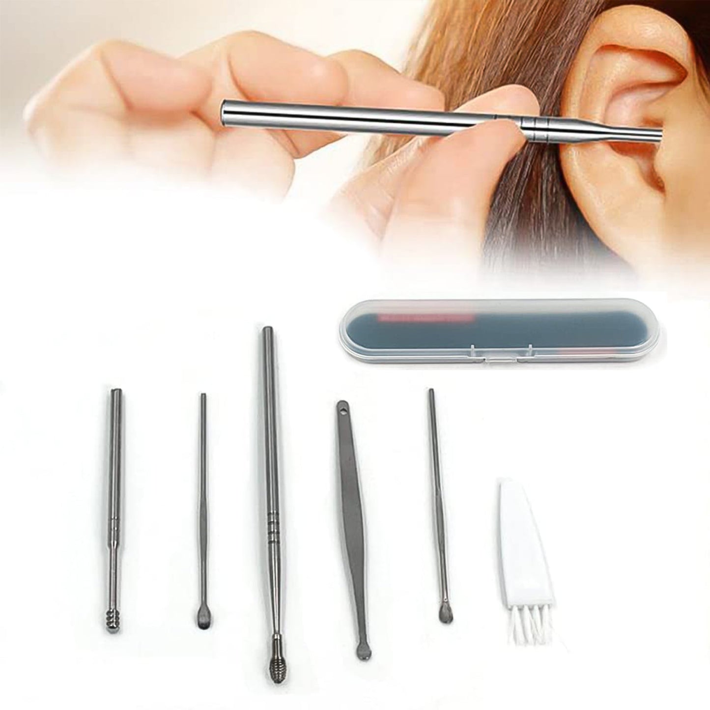 Small 6 Pcs Earwax Removal Kit - Springkart 