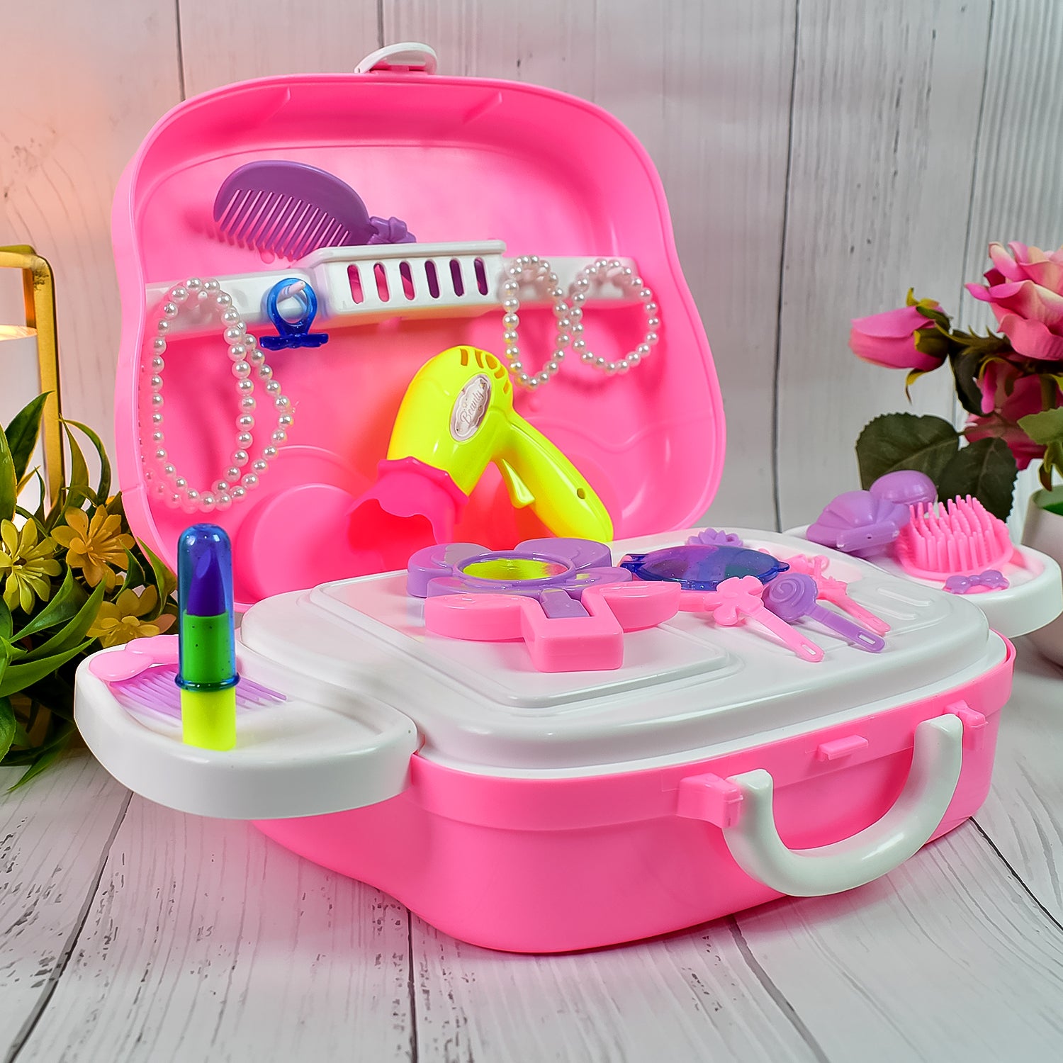 Beauty Make Up Case And Cosmetic Set - Springkart 