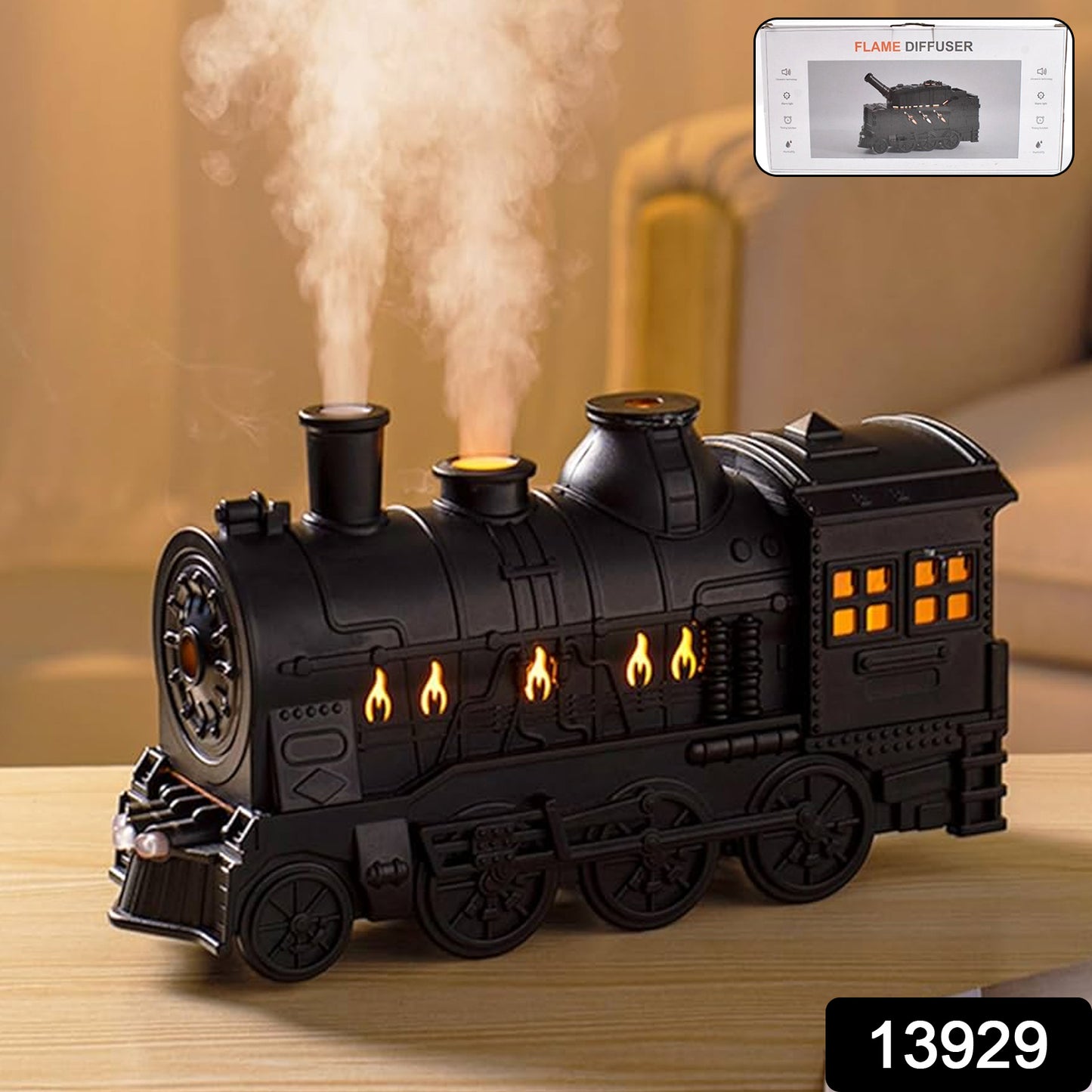 Train Shape Portable Mini Humidifier (1 Pc Mix Color) - Springkart 