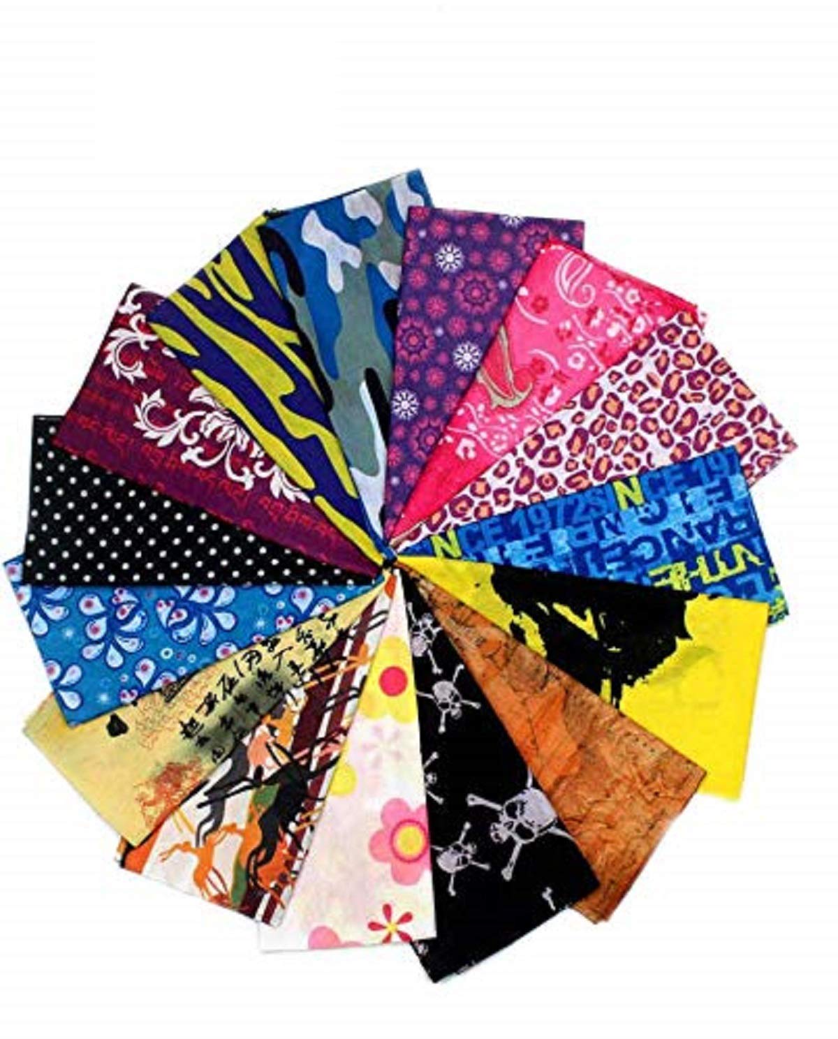 1357 Multifunctional Unisex Neck Gaiter Headband For Dust Sun Protection Headwear - Springkart 