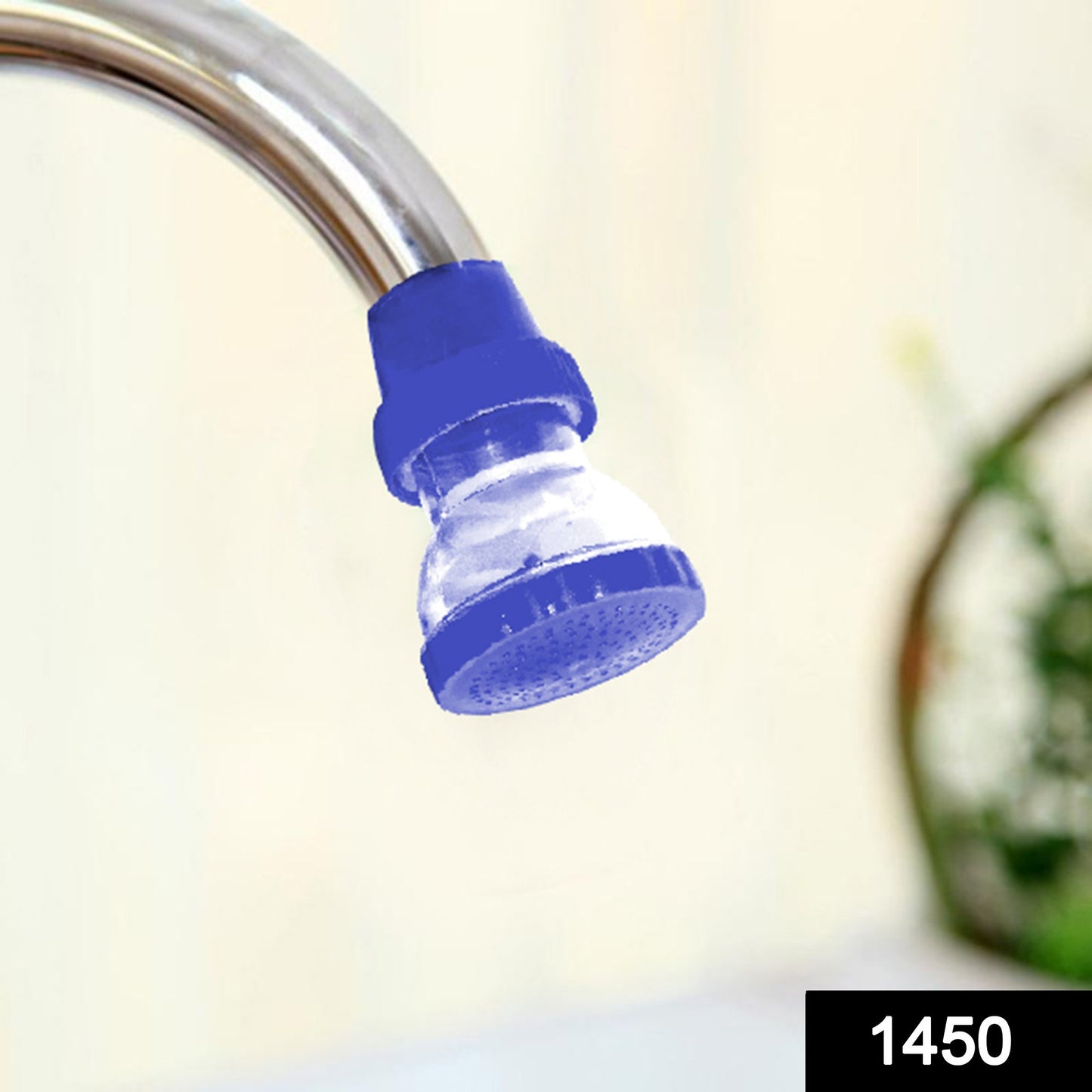 1450 Small Plastic 360-degree Shower Head Faucet - Springkart 