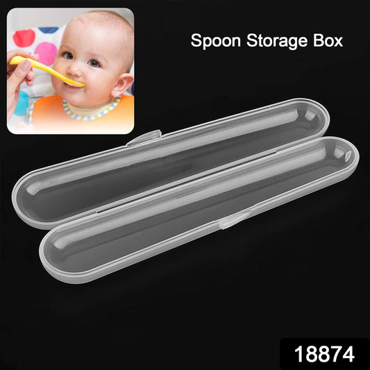 Food Grade Plastic Spoon Storage Box (1 Pc) - Springkart 