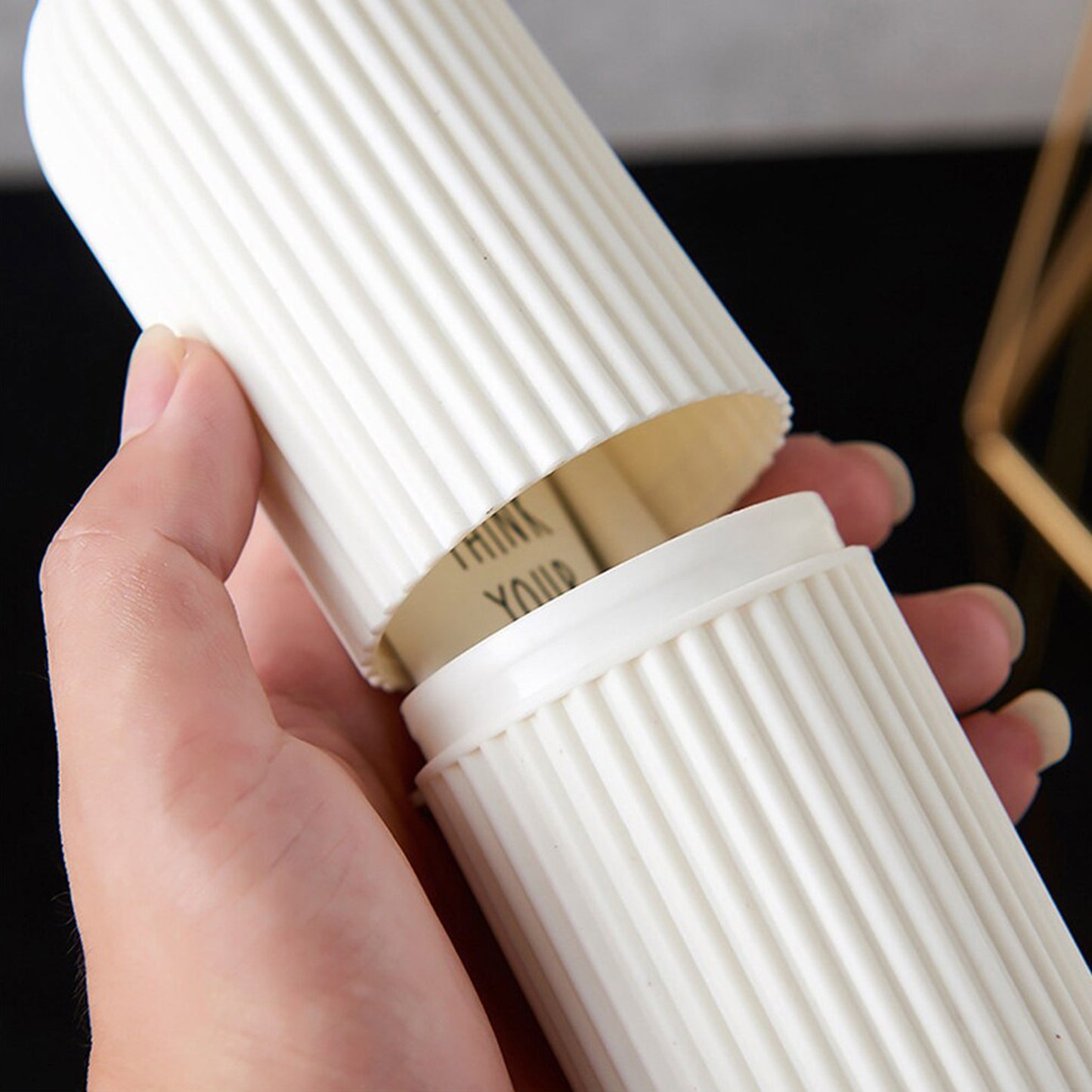 1361 Multipurpose Capsule Shape Portable Travel Storage Bottle - Springkart 