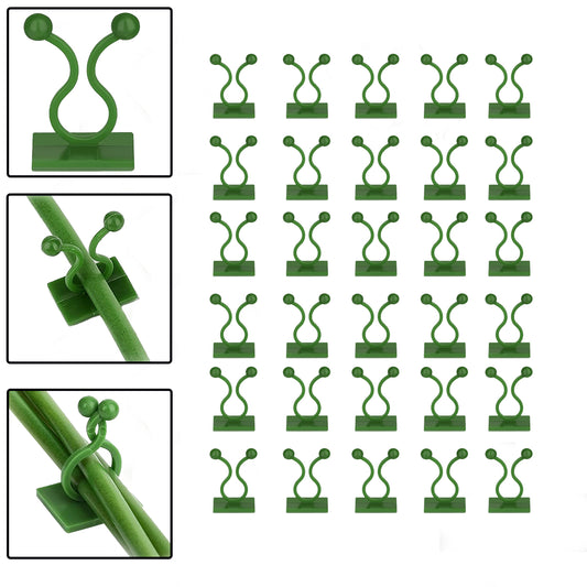6156a 30pcs Wall Plant Climbing Clip Widely Used For Holding Plants And Poultry Purposes And All. - Springkart 