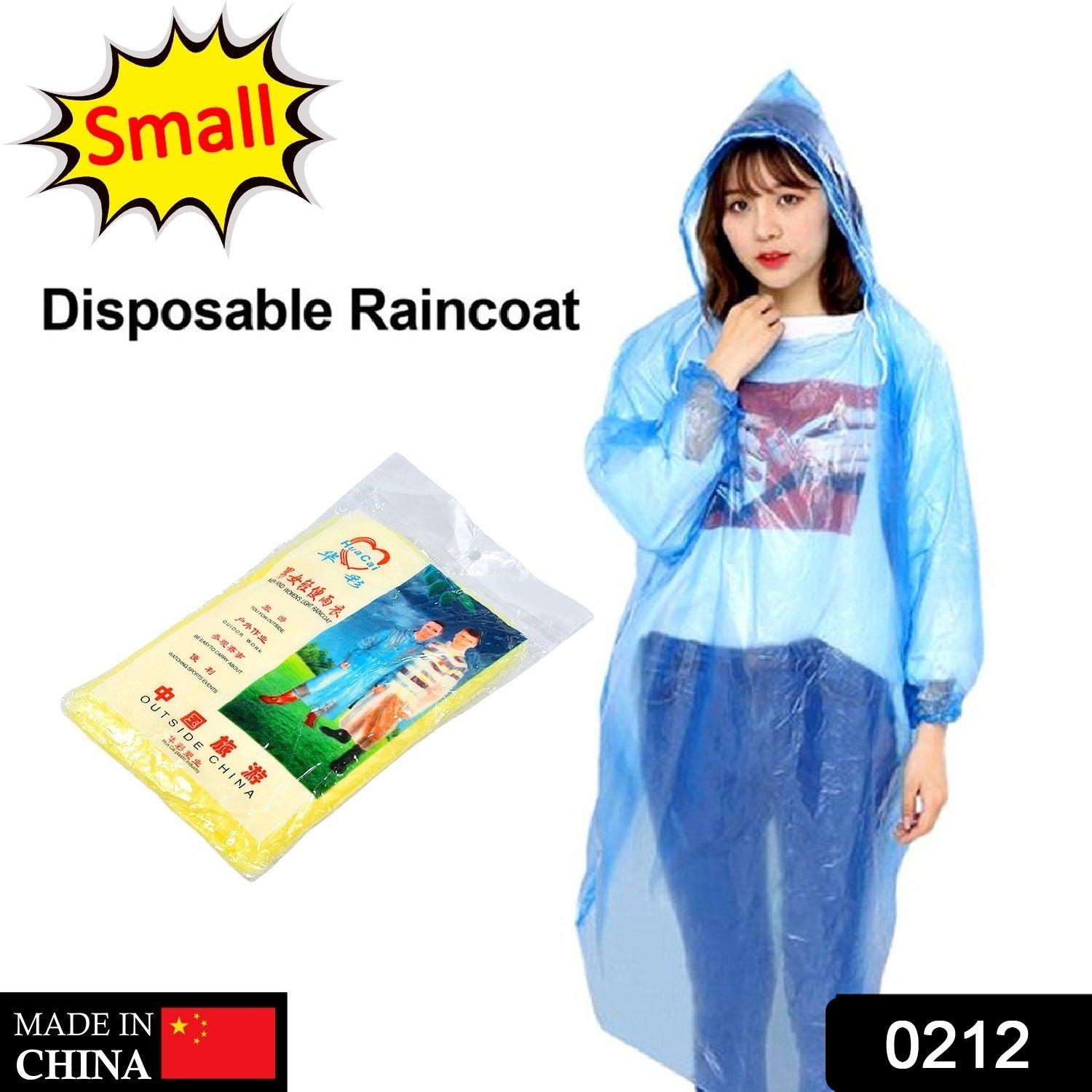 0212 Disposable Easy To Carry Raincoat - Springkart 