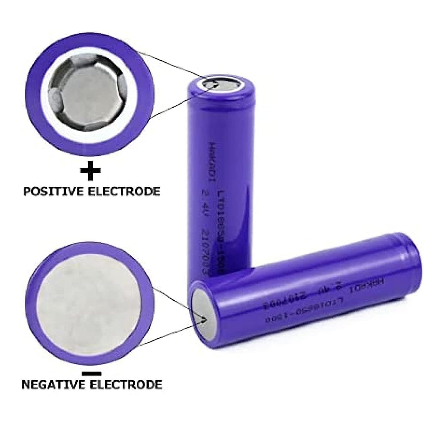 6207 High-capacity Released Rechargeable Batteries 3.7v 1200mah Flat Top Lithium Rechargeable Battery (1pc) - Springkart 