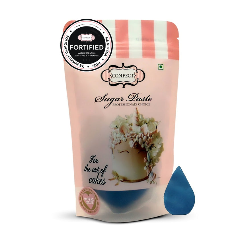 Royal Blue Fondant | Edible Nutritional Sugarpaste 250 Gm