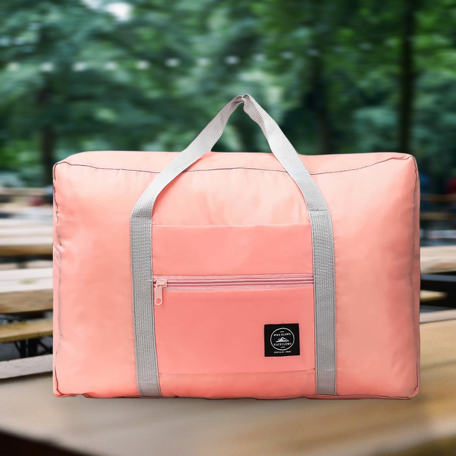 Large Capacity Luggage Bag Foldable Waterproof Travel Bag (1 Pc Mix Color) - Springkart 