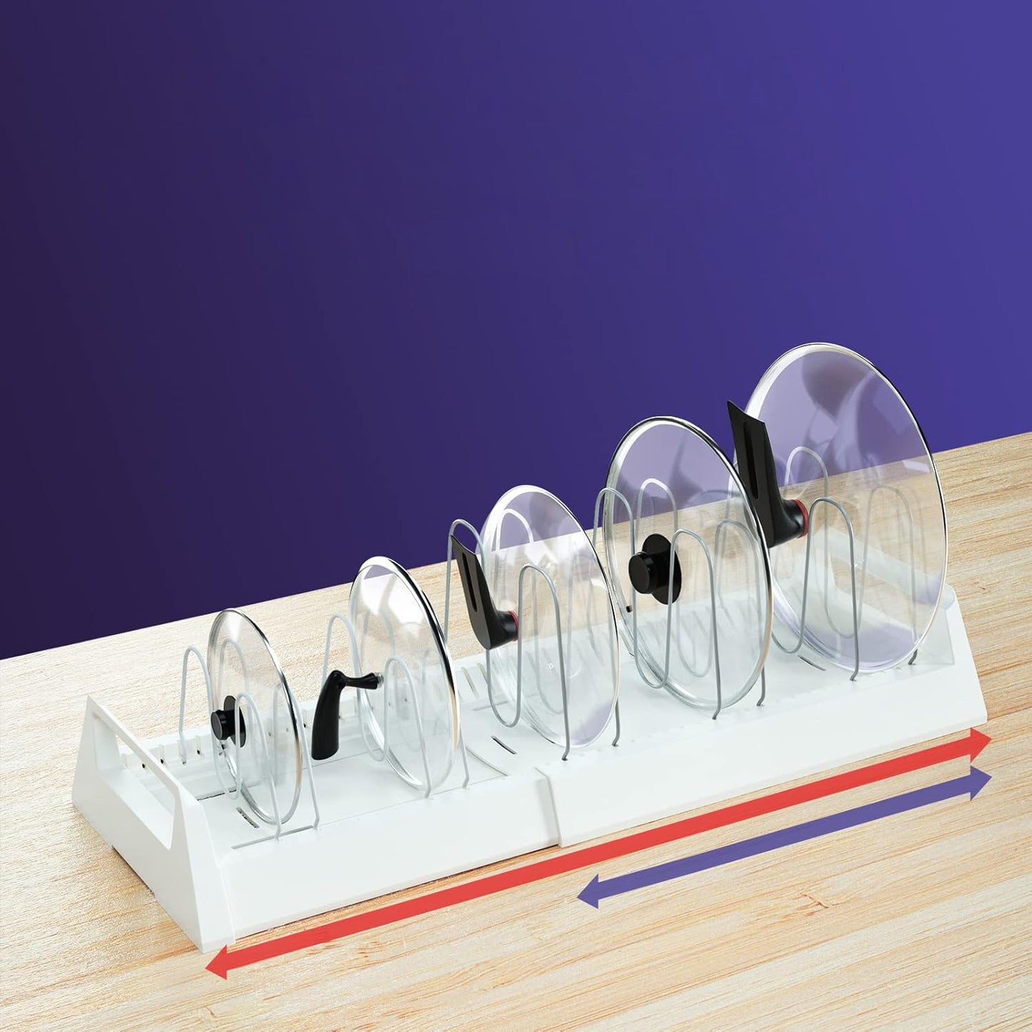 Pots And Pans Organizer Rack For Under Cabinet - Springkart 