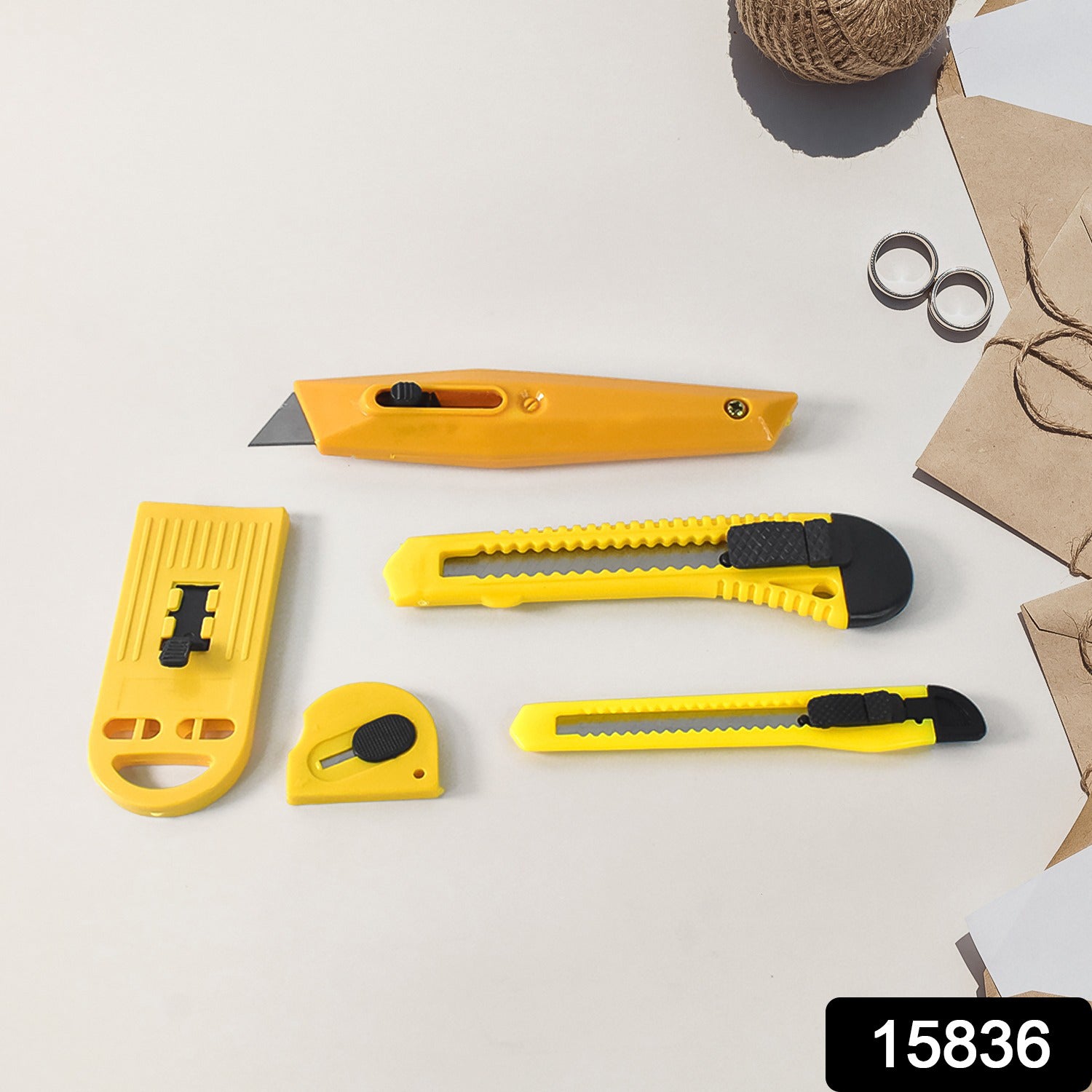 Heavy Duty Working Cutter Knife (5 Pc Set) - Springkart 