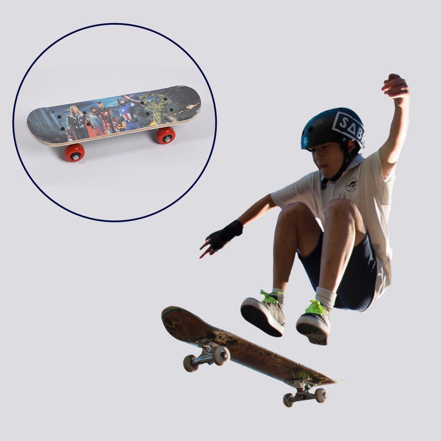 Lightweight Wood Skateboard for Kids, Teens, Adults - Springkart 