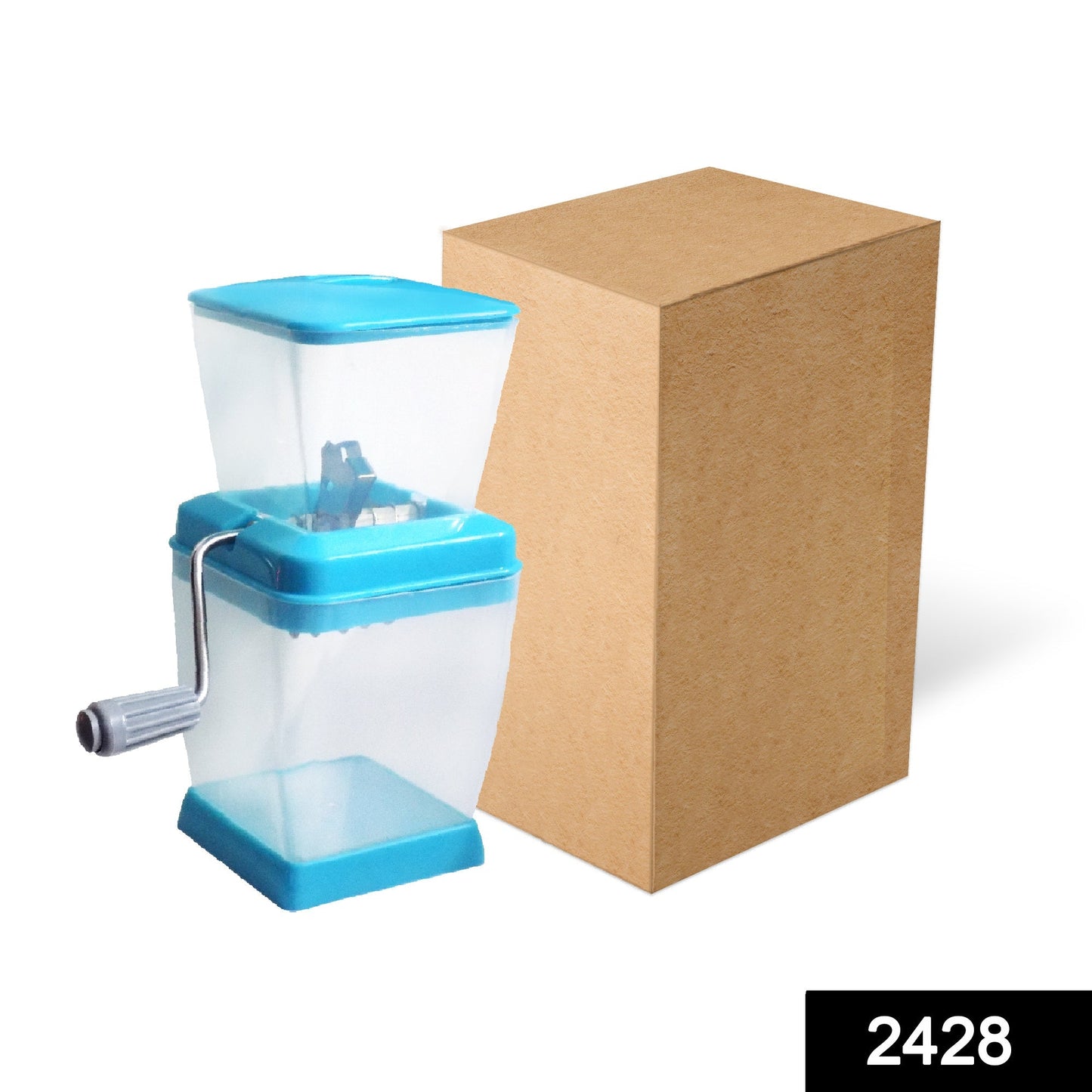 Plastic Vegetable Chopper Cutter with Stainless Steel Blade - Springkart 