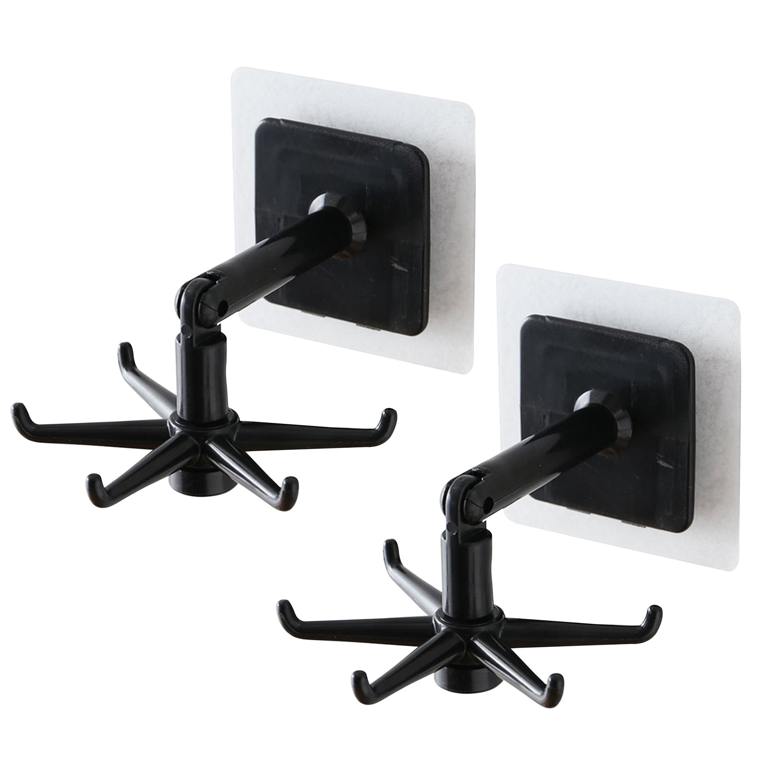 360° rotatable hooks for hanging (Pack of 2) (Brown Box) - Springkart 