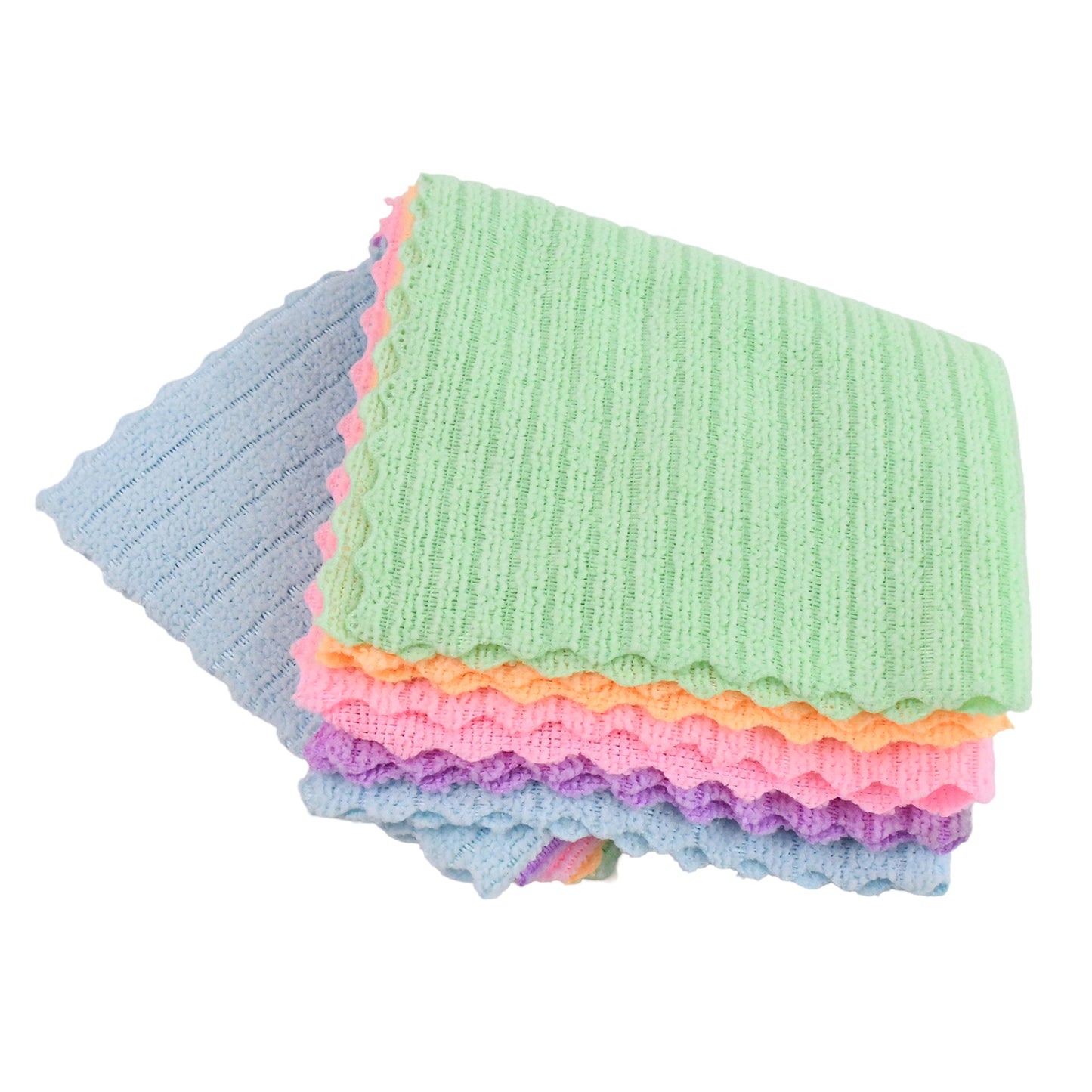 Pack Of 5 Microfiber Cleaning Pochha Super Absorbent Microfiber Cleaning Cloth - Springkart 
