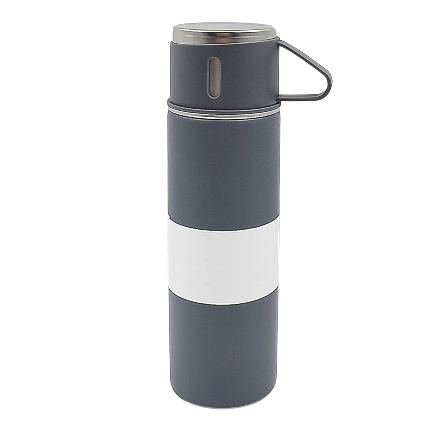Stainless Steel Vacuum Insulated Water Bottle With Coffee Tea Mug (500 Ml) - Springkart 