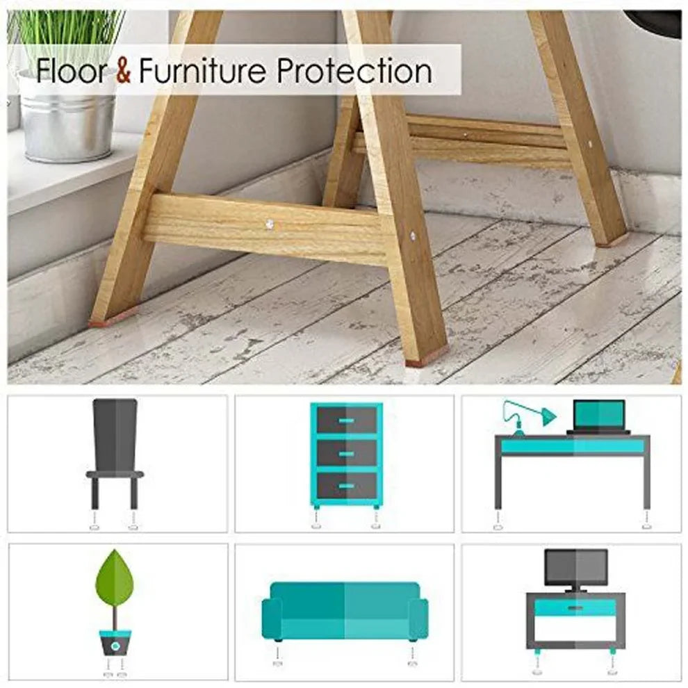 Felt Pads, Anti Scratch Felt Pads for Furniture Square, Floor Protector Noise Insulation Pad, Chair Leg Floor Protector