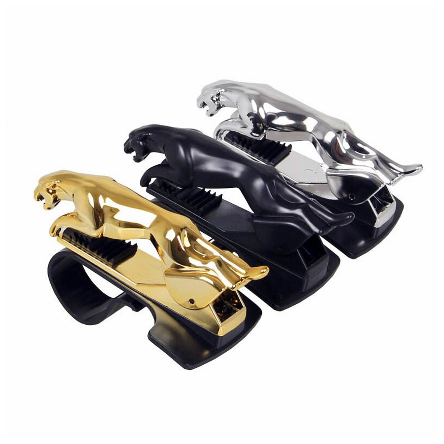 6469 Jaguar Leopard Shape Plastic Phone Clip Mobile Phone Holder For Car Use - Springkart 