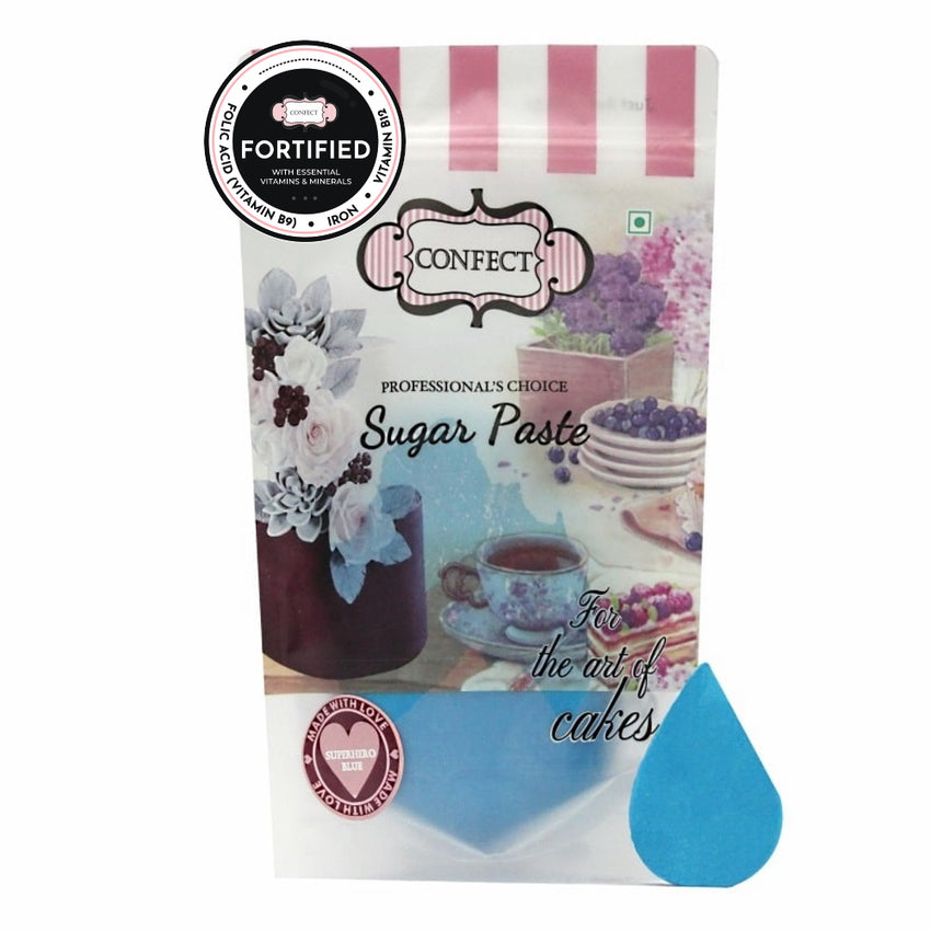 Superhero Blue Fondant | Edible Nutritional Sugarpaste 1 Kg