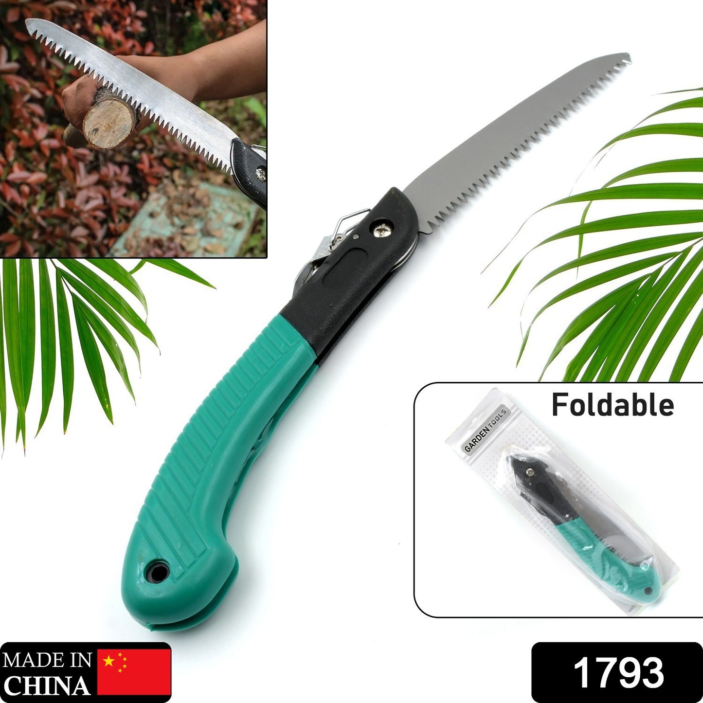 1793 Folding Handsaw Pruning Saws For Tree Trimming Camping Gardening Hunting. Cutting Wood Pvc Bone