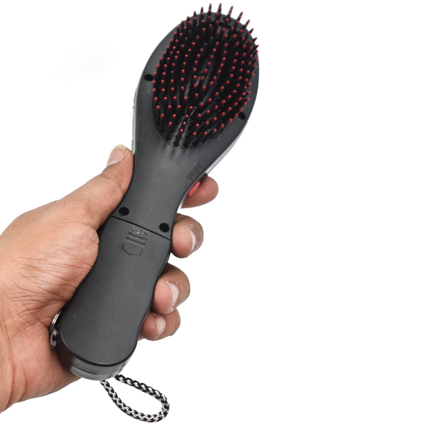 6174 Electric Vibrating Massager Comb Hair Brush Comb Massager - Springkart 