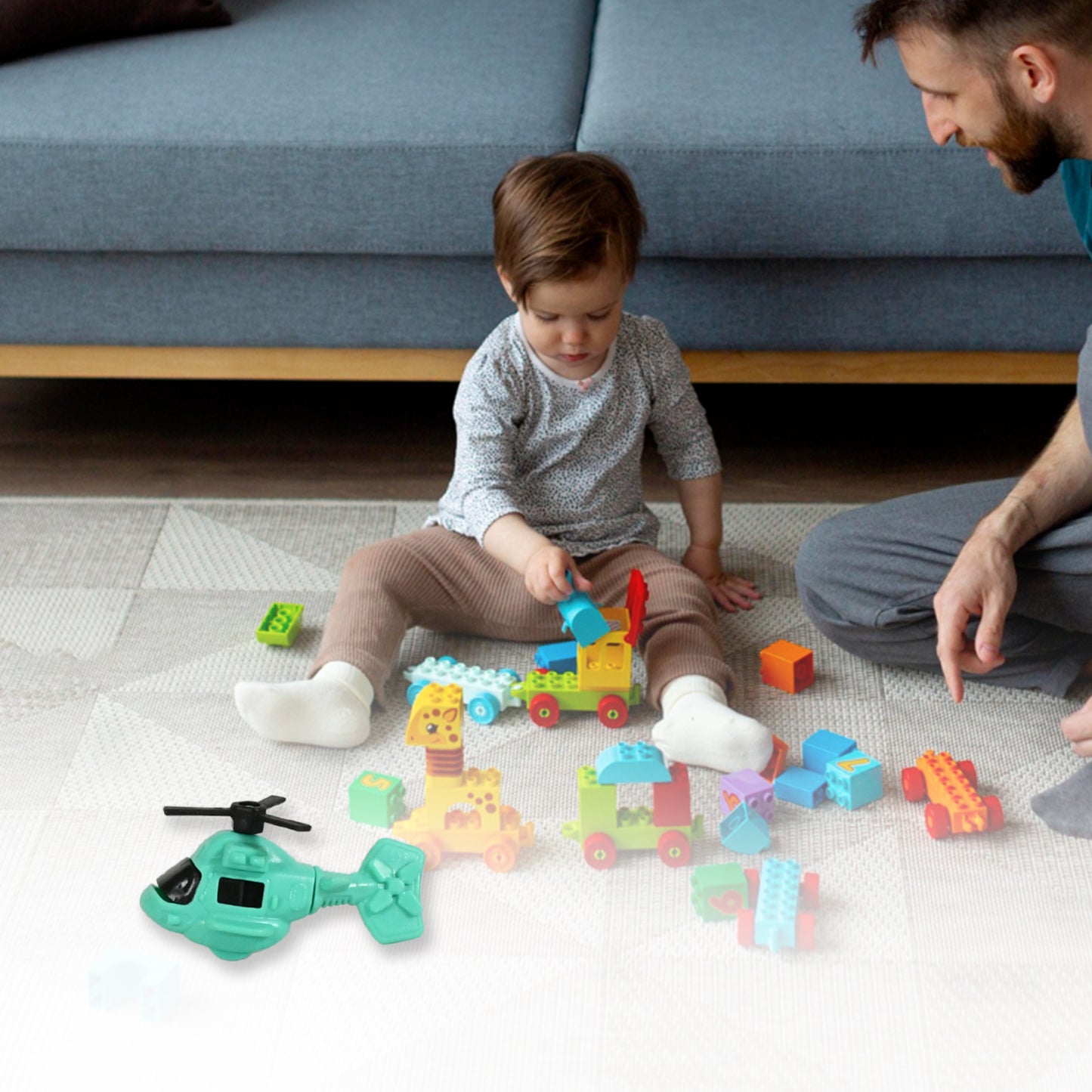 1929 Small Diy Helicopter Toy Small Kids Toy Rotating Tail Wing Diy Helicopter. - Springkart 