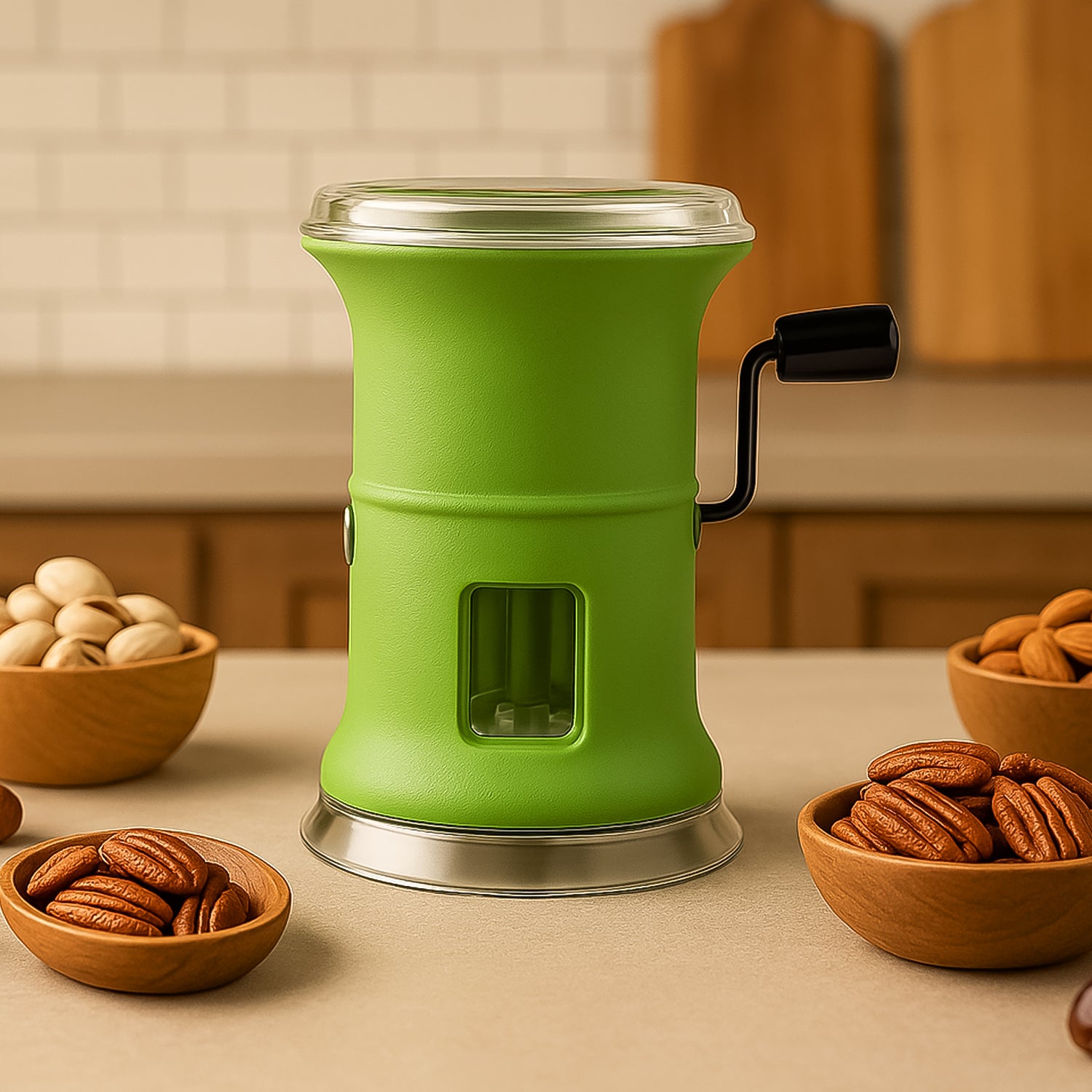 Apex Ovel Manual Chilly Dry Fruit Cutter Grinder - Springkart 