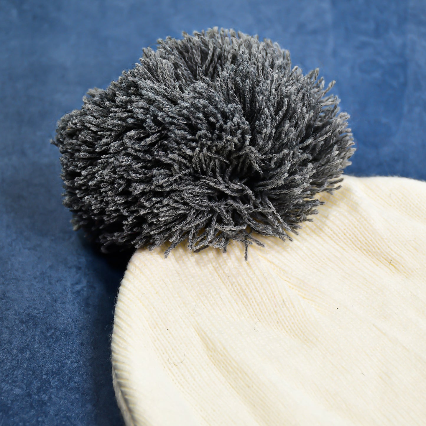 6340 Mens And Womens Skull Slouchy Winter Woolen Knitted Black Inside Fur Beanie Cap. - Springkart 